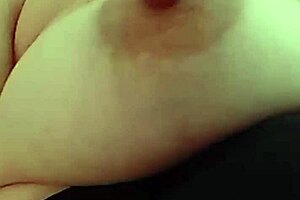 Pregnant mature amateur exhibitionist wants her big natural tits sucked in homemade video. She balloons her belly for fun