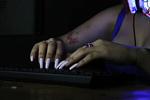 alice, our community manager, shares relaxing asmr sounds from her beautiful hands typing on the keyboard