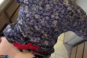 milking stepson in kitchen before date