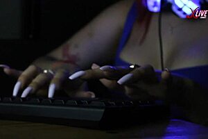 alice, our community manager, shares relaxing asmr sounds from her beautiful hands typing on the keyboard