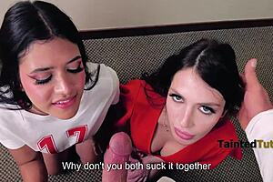 Milf Alice Thunder Richard Glaze In Deepthroat Fucking And Submissive Groping