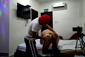 she teases her stepson before a steamy oil massage.