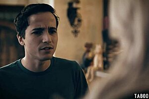 Did you see the young stepson make a move on his lonely MILF stepmom?