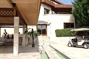 She loves riding a mature man's short cock.