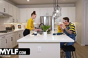 April Fools Surprise My Stepmom Wants Me To Use Her Toys And Fuck Her Hard