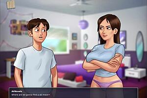 Exciting episode 154 of summertime saga!