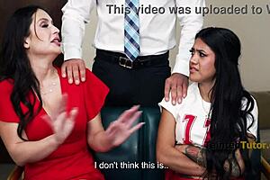 Milf Alice Thunder Richard Glaze In Deepthroat Fucking And Submissive Groping