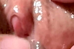 Intense amateur pussy action 132 days post-virginity