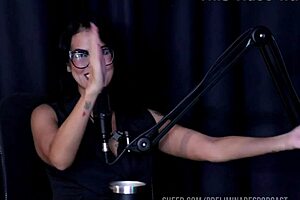 Damn! Nego Catra’s Hottest Preliminares Podcast Moments with Bia Hot and Julia Fontanelli - Part 1 on Sheer Red!