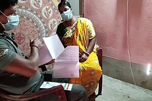 Step-Mother Demands Freehand Massage From Step-Son With Intense Action