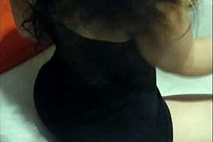 asian girl wakes with penis in wet pussy, sensual moaning in dorm with beautiful roommate.