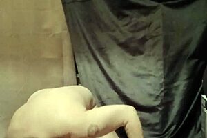 female slave in bondage flashing and slapping herself 😈