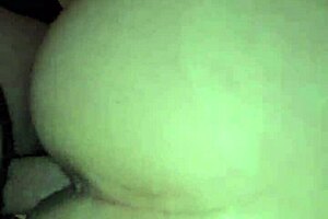 Wife Bends Over for Creampie in Her Big Pussy