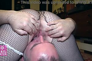 biggest fan pays for creampie, husband enjoys sloppy seconds with fat wife