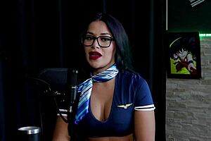 Tiffany Rocha says, 'I got fired for fucking on the plane in see-through lingerie.'