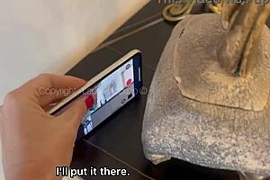 did you see me getting pounded doggystyle by the delivery guy?