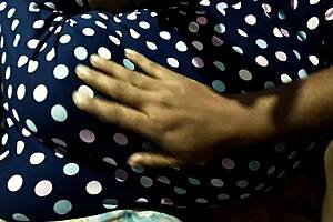 desi milf chikki bhabi gets boob massage then hard fuck on ranch