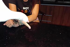 Hot games with my mother-in-law, we played and felt good things 😏