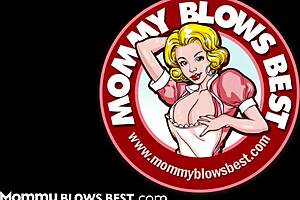 Neighborhood cougar deepthroats young BBCs passionately!