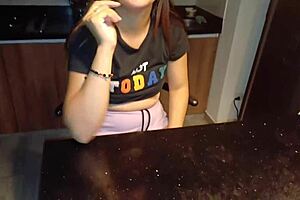 Hot games with my mother-in-law, we played and felt good things 😏