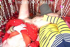 Indian step mom has quickie with step son in missionary, talking dirty.