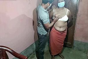 Step-Mother Demands Freehand Massage From Step-Son With Intense Action