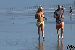 Blonde Amateur Gives Blowjob!