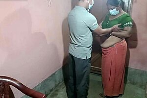 Step-Mother Demands Freehand Massage From Step-Son With Intense Action