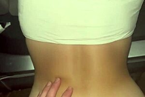 Young street worker caught in intense bareback action.