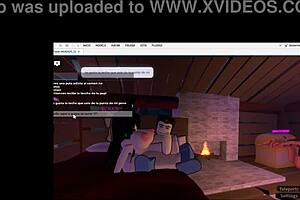 putita hace footjob a su papi