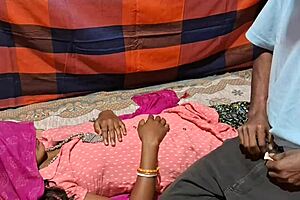 my sexy wife in pink dress gets anal fucked