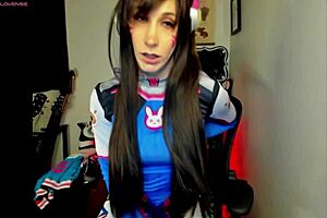 D.Va Cosplay Goddess Rewards Good Behavior!