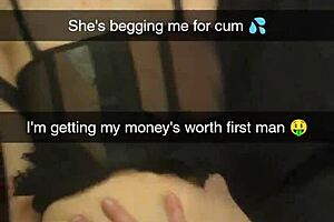 Real Cheating Milf Wife Fucked to Pay Husband's Debt on Snapchat - Richelle Rose, You In?
