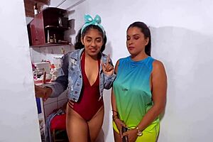 MY STEPSISTER AND I HAD SEX WITH THE DELIVERY MAN