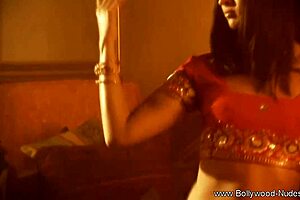 watch this beautiful indian milf dancing solo in a captivating performance