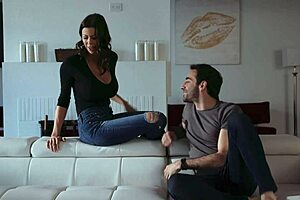 Cougar Alexis Fawx Is Riding Stepsons Big Cock, teasing ass and sucking blowjob