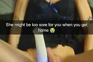 Real Cheating Milf Wife Fucked to Pay Husband's Debt on Snapchat - Richelle Rose, You In?