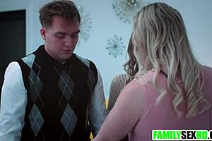 stepmom teaches stepson and stepdaughter