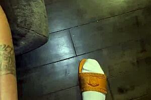 i messed up this messy anal fuck in the living room