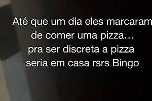 Belinha seduces student, takes him home, and cuckold husband films from closet