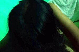 Latina Stepdaughter Blows Daddy's Cock!