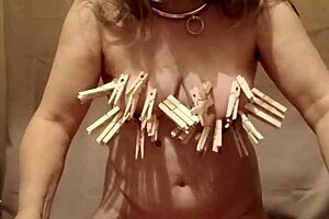 Hey, 2024 10 22 esclave f, are you ready for autoseance with pinces and ceinture? Let's get that male domination spanking going!