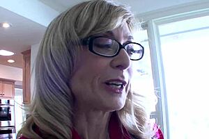 do nina hartley and ally evans touch each other's legs in lesbian milf kitchen? skinny sluts with gaping cunilingus!