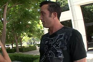 briana blair fits huge penis into her tight 18+ hole