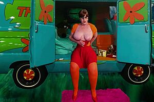 Granny velma dinkley my dp & fucking creampie in costumes 🎃