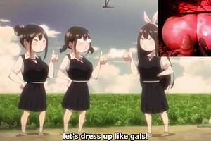 I got luckly fucking three hot girls with big boobz