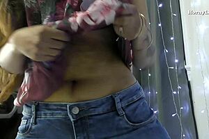 indian stepmom guides stepson in jerk off with hindi audio