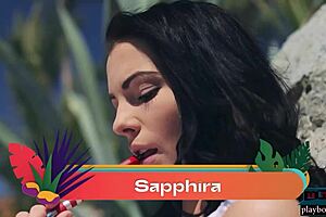 czech milf sapphira a performs sensual striptease for playboy