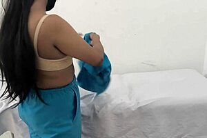 Big ass busty nurse masturbates juicy pussy in hospital amateur taboo