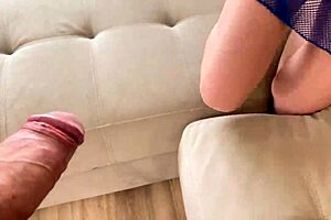 Russian Stepmother Seduces Stepson With Big Tits And Tight Pussy Riding